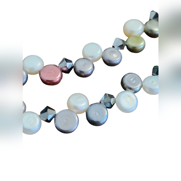 Lia Sophia Tahitian Necklace 16"-19" - Picture 2 of 3